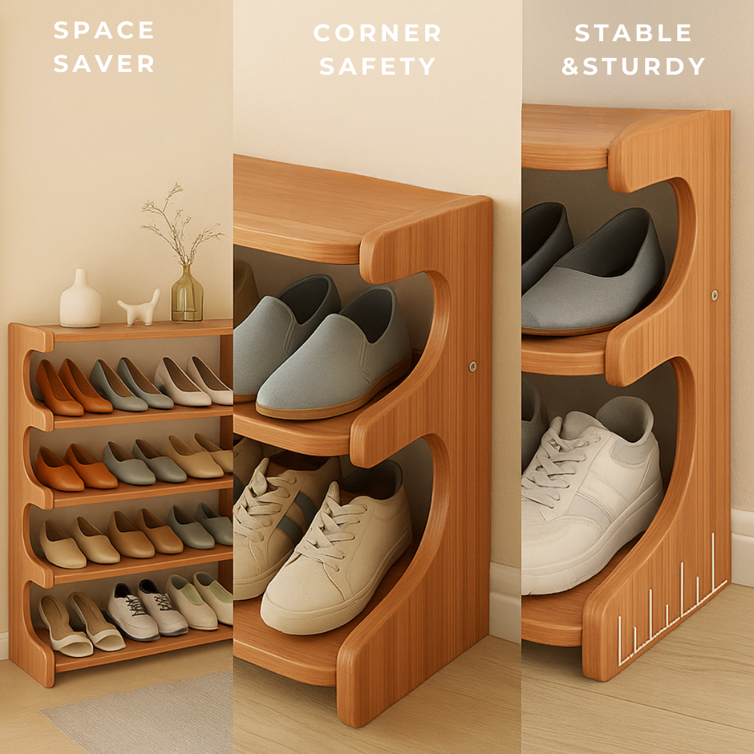 Stylish 6-Layer Shoe Organizer – Keep Your Home Clutter-Free