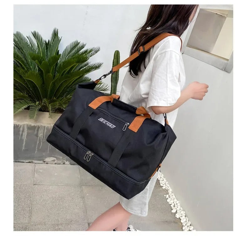 All-in-One Travel & Gym Bag β Spacious, Stylish, and Built to Last