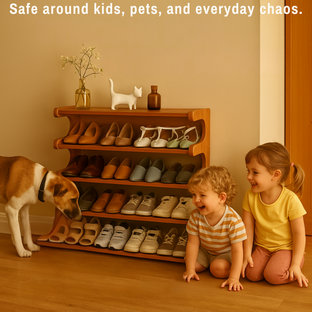 Stylish 6-Layer Shoe Organizer – Keep Your Home Clutter-Free
