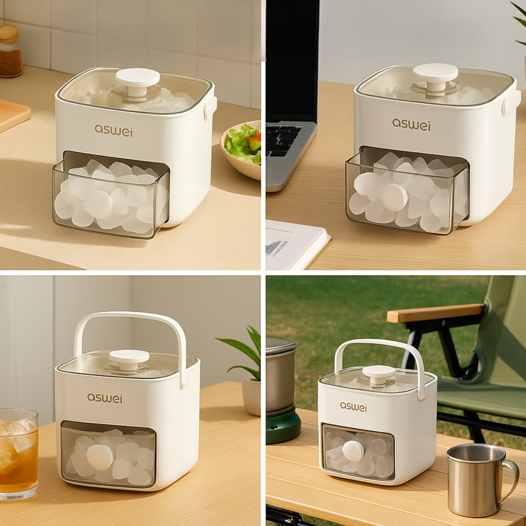 48-Block Ice Maker – Enjoy Instant Chilled Drinks!