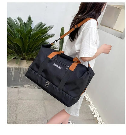All-in-One Travel & Gym Bag – Spacious, Stylish, and Built to Last