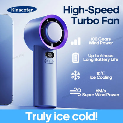 Stay Cool Anywhere With Kinscoter Turbo Fan
