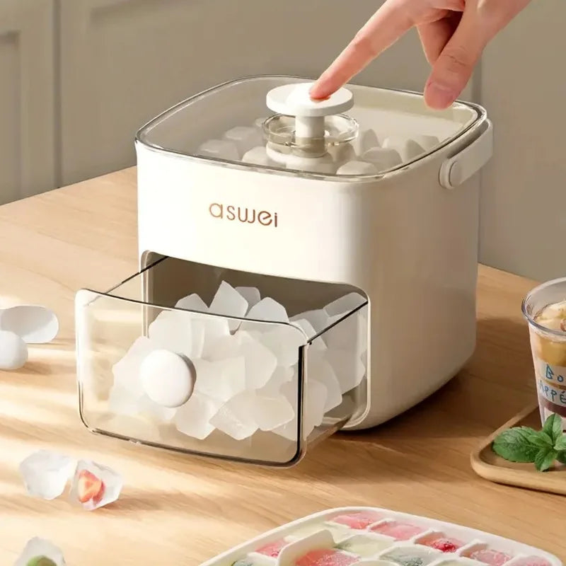 48-Block Ice Maker – Enjoy Instant Chilled Drinks!