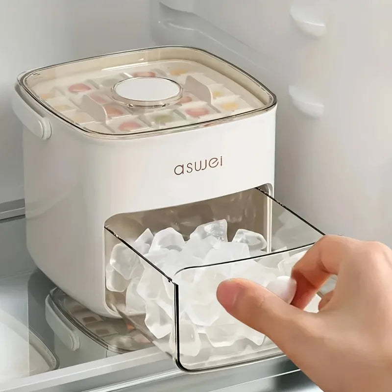 48-Block Ice Maker – Enjoy Instant Chilled Drinks!