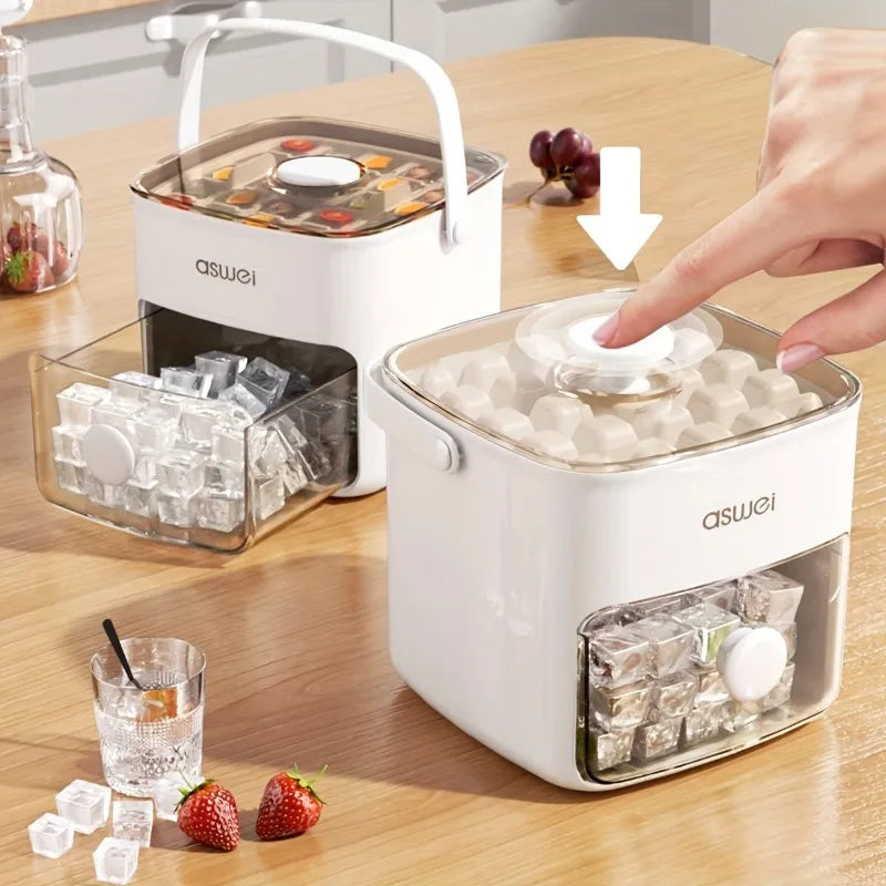 48-Block Ice Maker – Enjoy Instant Chilled Drinks!