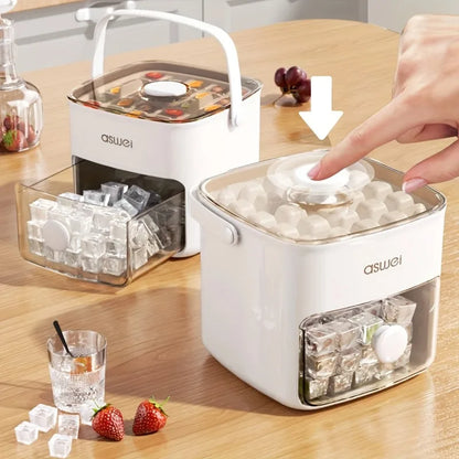 48-Block Ice Maker – Enjoy Instant Chilled Drinks!